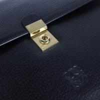 LOEWE ロエベ ビジネスバッグ レザー ブラック 【本物保証】