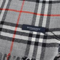 BURBERRY バーバリー ショール ZKG06-301-04 ウール グレー【本物保証】