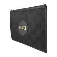 GUCCI グッチ セカンドバッグ 625598 GGナイロン レザー ブラック【本物保証】