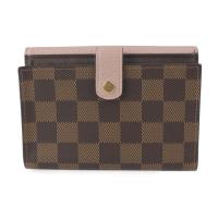 LOUIS VUITTON ルイ ヴィトン 二つ折り財布 N60043 ダミエキ【本物保証】