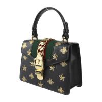 GUCCI グッチ ハンドバッグ 470270 レザー ブラック ゴールド金具【本物保証】