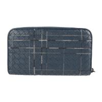 BOTTEGAVENETA ボッテガヴェネタ 長財布 114076 レザー ブル【本物保証】