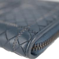 BOTTEGAVENETA ボッテガヴェネタ 長財布 114076 レザー ブル【本物保証】