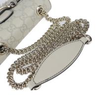 GUCCI グッチ ショルダーバッグ 369622 レザー アイボリー 【本物保証】