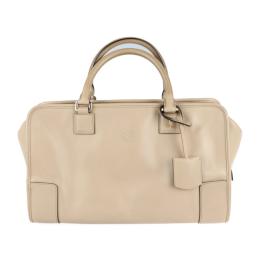 LOEWE ロエベ ハンドバッグ 352.39.A22 レザー ベージュ 【本物保証】