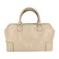 LOEWE ロエベ ハンドバッグ 352.39.A22 レザー ベージュ 【本物保証】