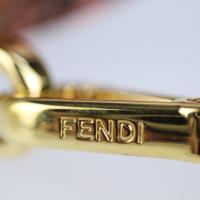 FENDI フェンディ ショルダーストラップ パイソン ピンク 【本物保証】