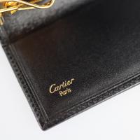 CARTIER カルティエ キーケース L3000127 レザー ブラック ゴー【本物保証】