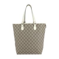 GUCCI グッチ トートバッグ 189896 GGスプリームキャンバス レザー【本物保証】