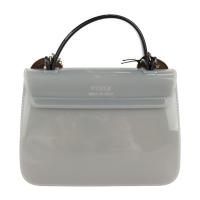 Furla フルラ ハンドバッグ BTF7CGN ラバー レザー グレー ホワイ【本物保証】