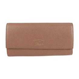 GUCCI グッチ 二つ折り財布 376186 レザー フローラキャンバス ダー【本物保証】