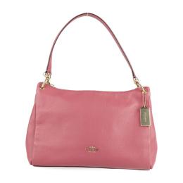 COACH コーチ ショルダーバッグ F28966 レザー Strawberry【本物保証】