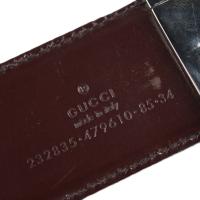 GUCCI グッチ ベルト 232835 479610 レザー ブラック ブラウ【本物保証】