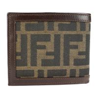 FENDI フェンディ 二つ折り財布 2289 01694 009 キャンバス 【本物保証】