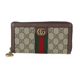 GUCCI グッチ 長財布 604149 GGスプリームキャンバス レザー ベー【本物保証】