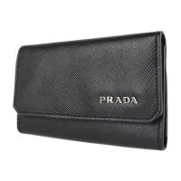 PRADA プラダ キーケース 2M0025 サフィアーノレザー NERO ブラ【本物保証】