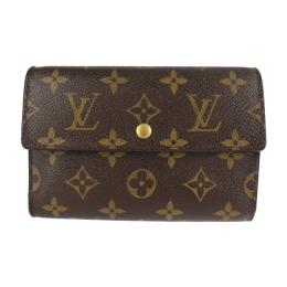 LOUIS VUITTON ルイ ヴィトン 三つ折り財布 M61202 モノグラ【本物保証】