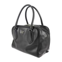 PRADA プラダ ハンドバッグ 1BB011 レザー ブラック 【本物保証】