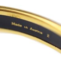 HERMES エルメス バングル メタル 七宝 ゴールド レッド【本物保証】