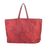 BOTTEGAVENETA ボッテガヴェネタ トートバッグ ナイロン レザー レ【本物保証】