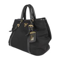 PRADA プラダ ハンドバッグ BN1841 ナイロン レザー ブラック 【本物保証】