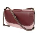 LOEWE ロエベ ショルダーバッグ 113.54 レザー ピンク ワインレッド【本物保証】