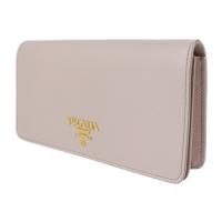 PRADA プラダ 長財布 1DH044 レザー ピンク系 【本物保証】