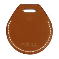 HERMES エルメス チャーム ヴォーバレニア フォーブ イエロー【本物保証】