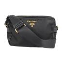 PRADA プラダ ショルダーバッグ 1BH089 ナイロン レザー NERO 【本物保証】