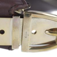 GUCCI グッチ ショルダーバッグ 145764 レザー ボルドー 【本物保証】