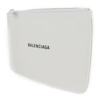 BALENCIAGA バレンシアガ クラッチバッグ 551992 レザー ホワイ【本物保証】