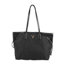 PRADA プラダ トートバッグ BR4001 ナイロン レザー ブラック 【本物保証】