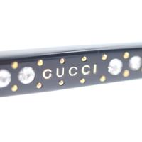 GUCCI グッチ サングラス GG0153S 001 プラスチック ラインスト【本物保証】