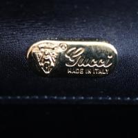 GUCCI グッチ クラッチバッグ 004 46 0090 クロコダイル ブラッ【本物保証】