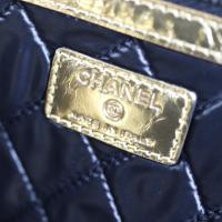 CHANEL シャネル クラッチバッグ A82164 レザー ゴールド ブラック【本物保証】