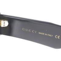 GUCCI グッチ サングラス GG0498S プラスチック ブラック ゴールド【本物保証】