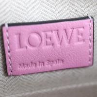 LOEWE ロエベ クラッチバッグ レザー ピンク 【本物保証】