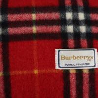 Burberrys バーバリーズ マフラー カシミヤ レッド 【本物保証】