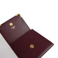 CARTIER カルティエ コインケース L3000158 レザー ボルドー ゴ【本物保証】