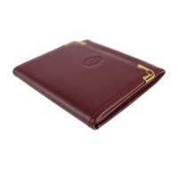 CARTIER カルティエ コインケース L3000158 レザー ボルドー ゴ【本物保証】