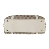 GUCCI グッチ ハンドバッグ 141470 キャンバス ベージュ アイボリー【本物保証】