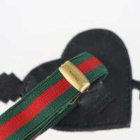 GUCCI グッチ ブレスレット ラインストーン レザー ゴム マルチカラー 【本物保証】