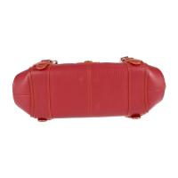 LOEWE ロエベ ハンドバッグ レザー レッド系 シルバー金具【本物保証】