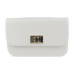 Furla フルラ ショルダーバッグ EAW4A レザー ホワイト ゴールド金具【本物保証】