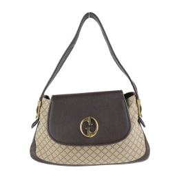 GUCCI グッチ ショルダーバッグ 251811 キャンバス レザー ベージュ【本物保証】