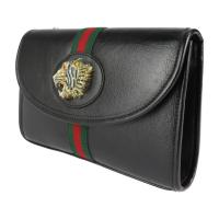 GUCCI グッチ ショルダーバッグ 570145 レザー ブラック 【本物保証】