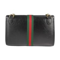 GUCCI グッチ ショルダーバッグ 570145 レザー ブラック 【本物保証】