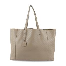 BOTTEGAVENETA ボッテガヴェネタ トートバッグ レザー ベージュ系 【本物保証】