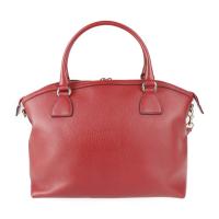 GUCCI グッチ ハンドバッグ 449660 レザー レッド ゴールド金具【本物保証】