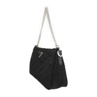 PRADA プラダ ショルダーバッグ 1BH026 ナイロン レザー ブラック 【本物保証】